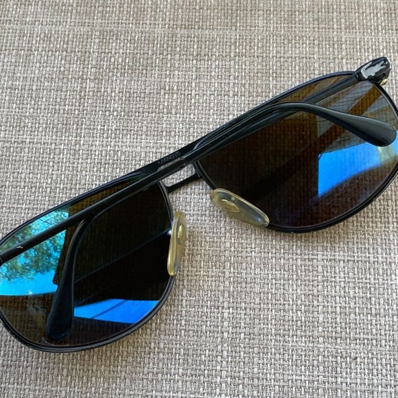 Lacoste Men Sunglasses Polarized Black Tone Metal Frame Eye Wear F229 Shades - Picture 7 of 12